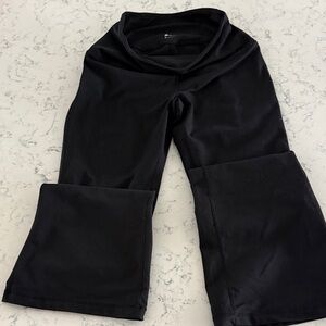 Black Flared Pants by Zella Size 8